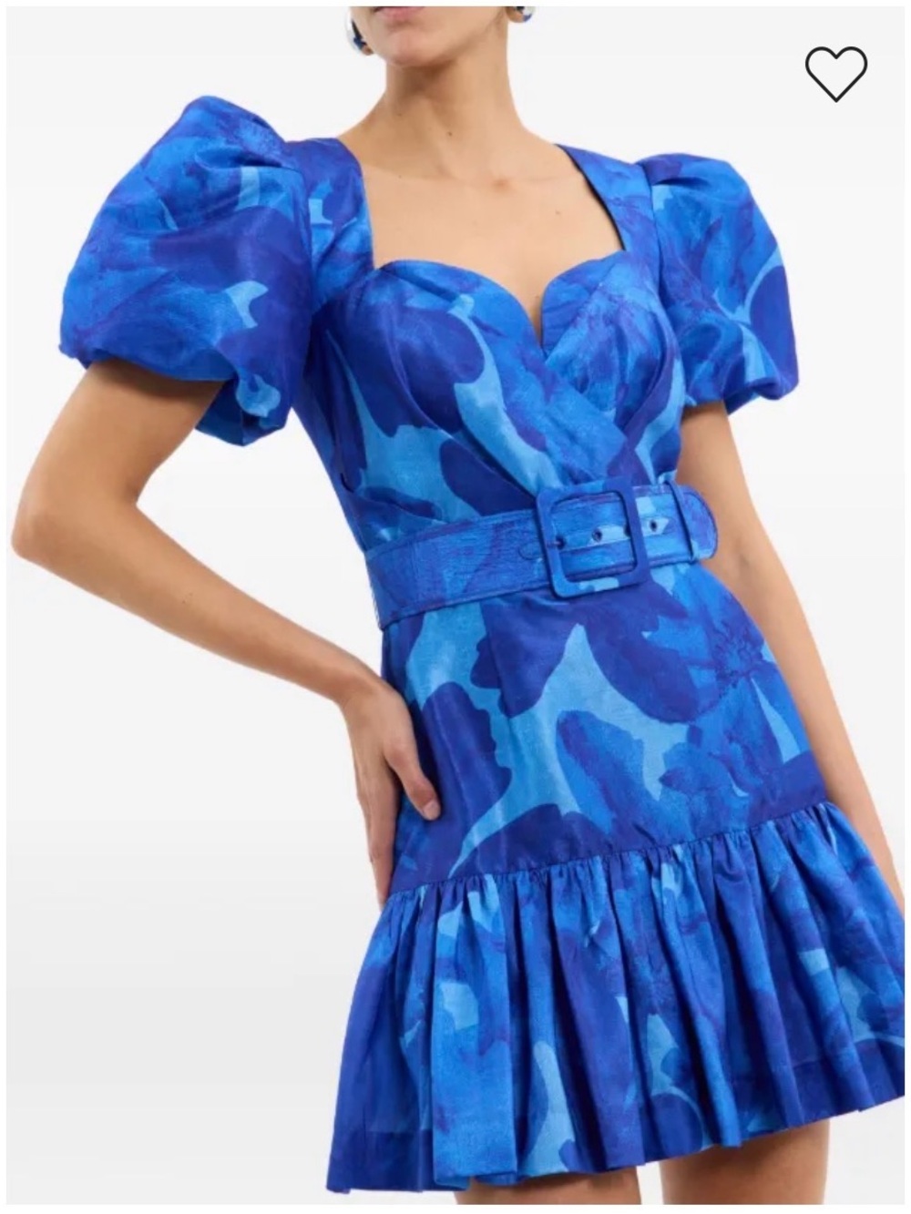 NWT Rebecca Vallance AZULA SHORT SLEEVE MINI DRESS Size 4/US (Size 8 AU)